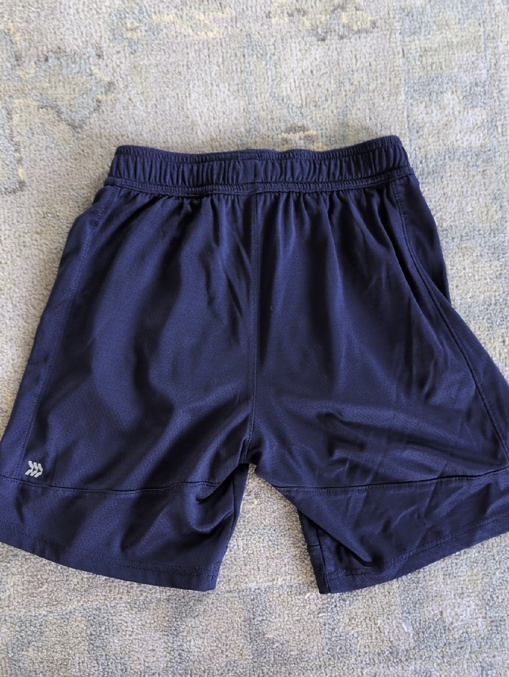 all in motion Kids Navy Athletic Performance Shorts - Picture 3 of 3
